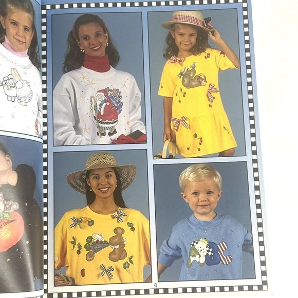 1995 Leisure Arts Daisy Kingdom Iron On Transfers Book Patterns Crafts Applique - Picture 5 of 16